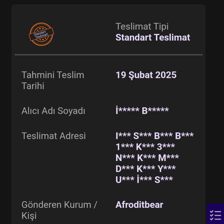 Siparişin Akıbeti Belirsiz!