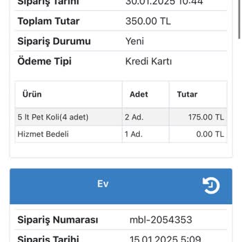 Teslim Edilmeyen Sipariş Ve İade Sorunu