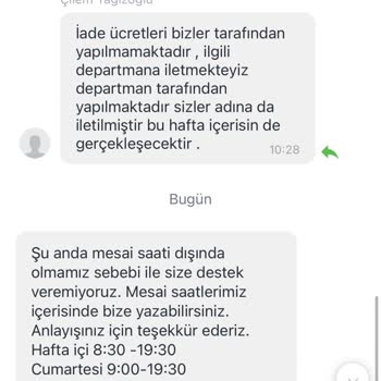 Teslim Edilmeyen Sipariş Ve İade Sorunu