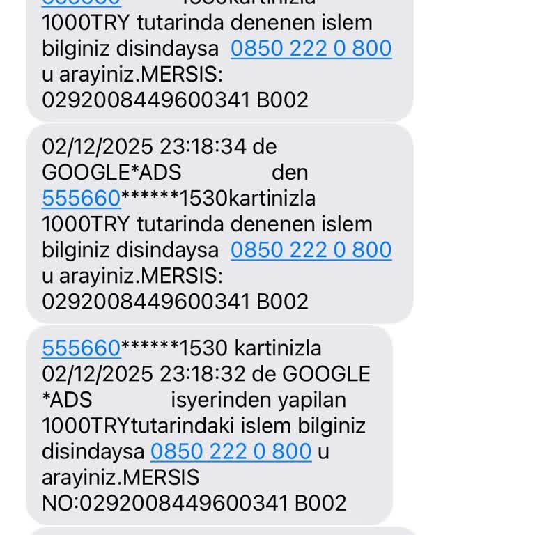Denizbank Kredi Kartımdan Habersiz Para Çekildi