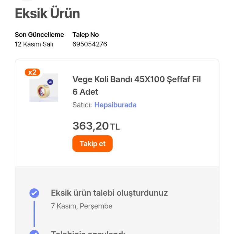 Yanlış Gönderilen Ürünler Ve Çözülmeyen Sorun