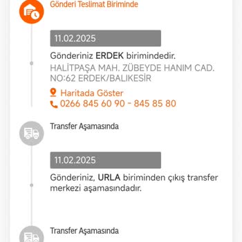 Kargom Günlerdir Erdek Şubesinde Bekliyor