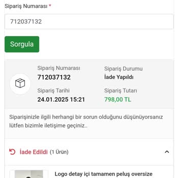 İade Edilmeyen Para Ve Yanıltıcı İletişim