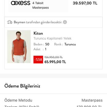Beymen'den İptal Edilen Siparişin Fiyat Oyunu