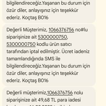 Koçtaş'tan Beklenmedik İptal Şoku