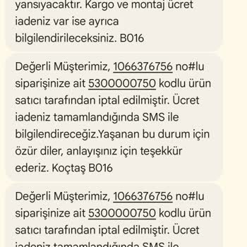 Koçtaş'tan Beklenmedik İptal Şoku