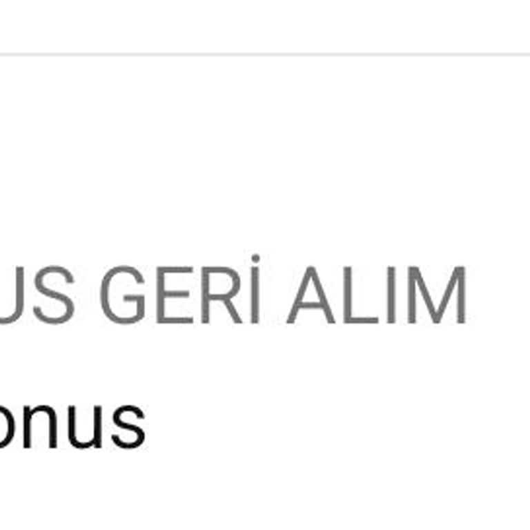 Haksız Bonus Kesintisi Ve Yanlış Anlaşılma