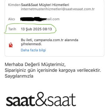 Sipariş Gecikmesi Ve Otomatik Yanıtlardan Yorgunluk