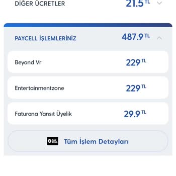 Faturada Beklenmedik Ekstra Ücretler