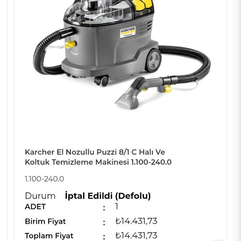 Alvensi İptal Edilen Sipariş Ve Geciken İade Süreci