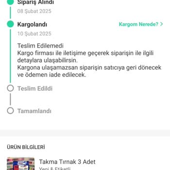 Sürat Kargo İle Yaşanan Teslimat Sorunları Ve İletişim Eksiklikleri