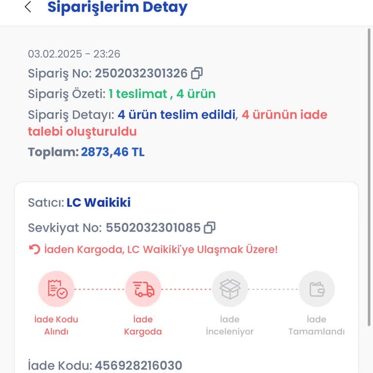 Sürat Kargo İle İade Sürecinde Yaşanan Sorunlar