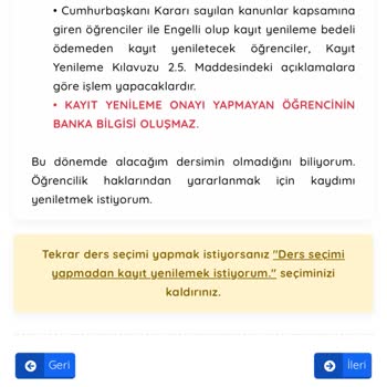 AÖF Kayıt Yenileme Ücreti Ve Tehditler