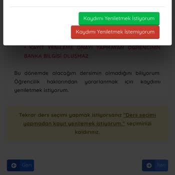 AÖF Kayıt Yenileme Ücreti Ve Tehditler