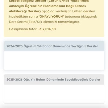 AÖF Kayıt Yenileme Ücreti Ve Tehditler