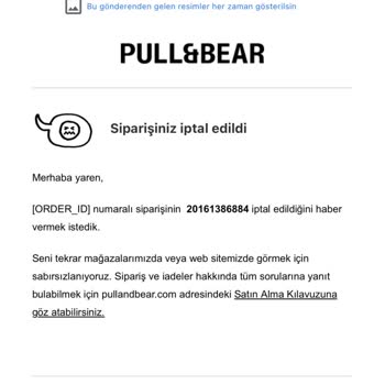 İptal Edilen Siparişin Ücret İadesi Bekleniyor