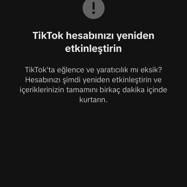 Hesap Erişim Sorunu Ve Kayıp İçerikler