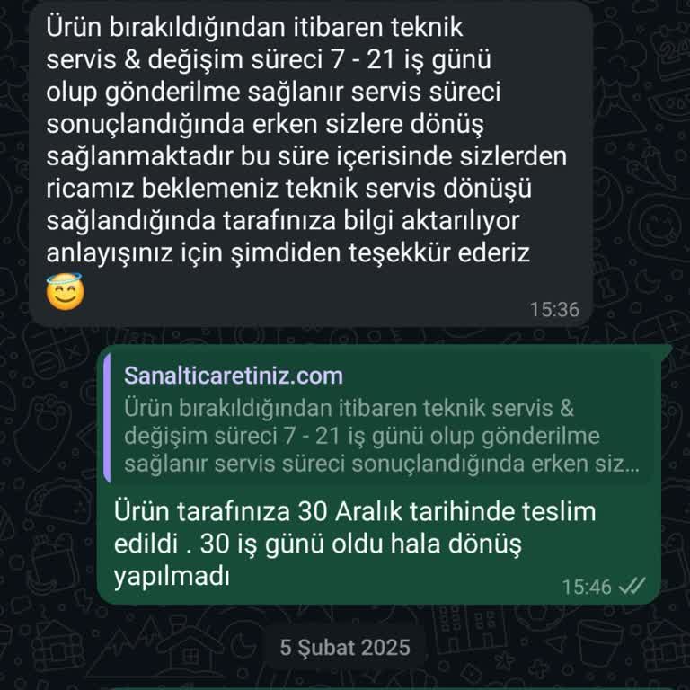 İade Sürecinde Yaşanan Sorunlar Ve İletişim Eksikliği