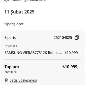 Kullanılmış Ürün Gönderimi Ve Eksik Parçalar