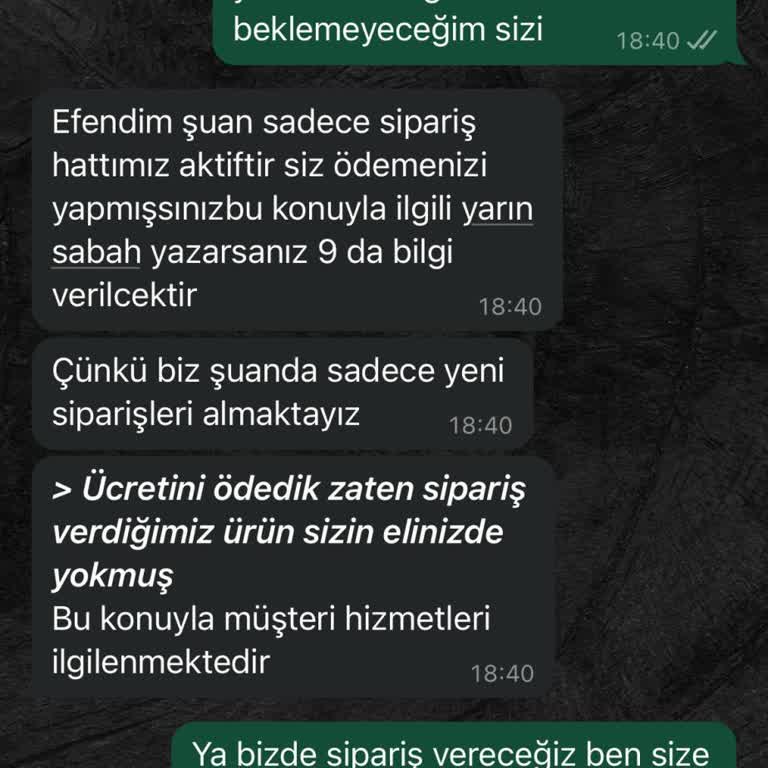 Yanlış Ürün Ve İade Sorunu Yaşadım