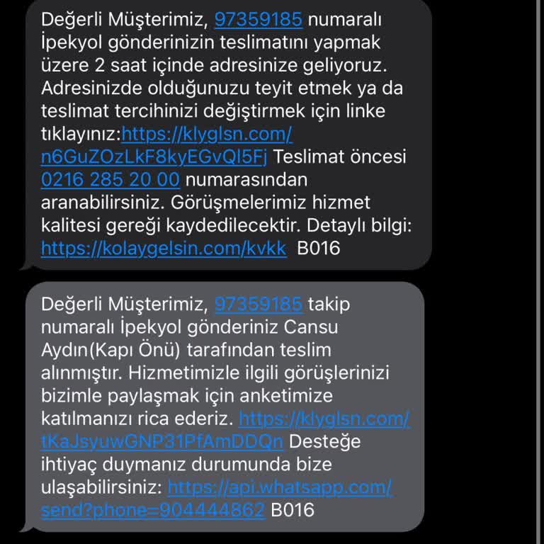 Yanlış Adrese Teslim Edilen Kargo Ve İletişim Eksikliği