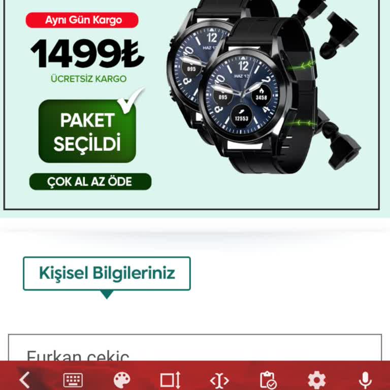 Firsatlikampanyalar. Site Mesaj Atıp Yanıltıyor