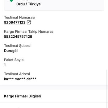 Aras Kargo'nun Dağıtım Sorunu