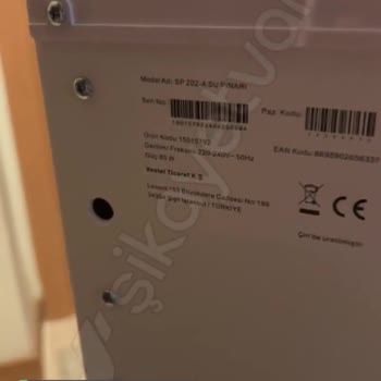 Vestel Su Pınarı Arızalı!