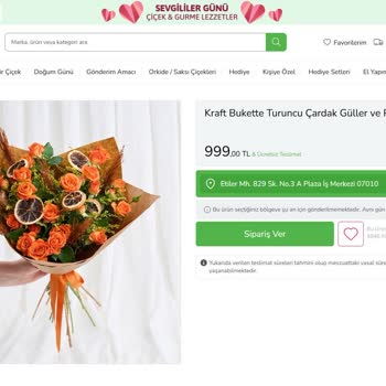 Yanlış Ve Eksik Çiçek Teslimatı