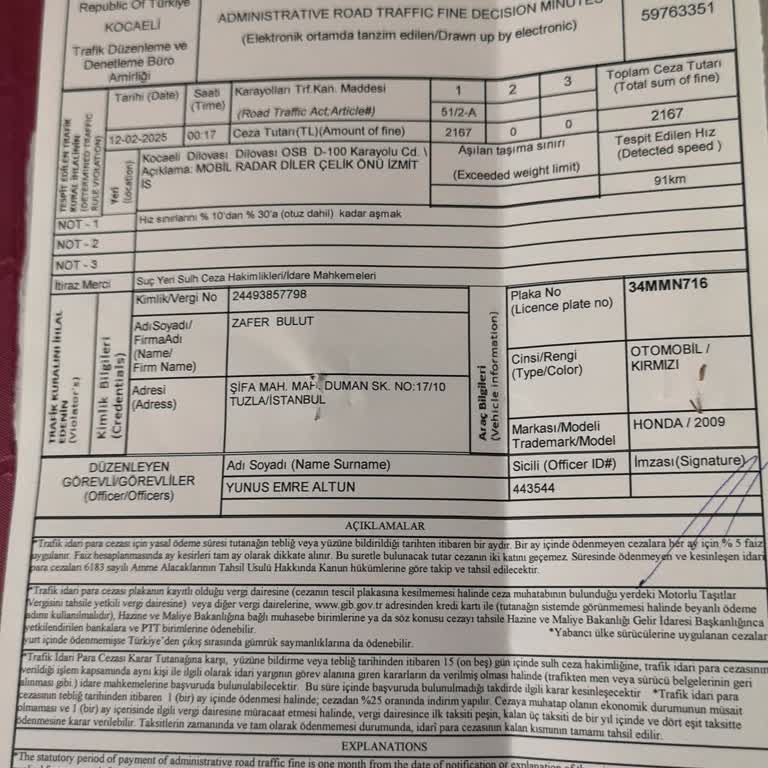 Hız Sınırı Tabelası Eksikliği Ve Haksız Ceza