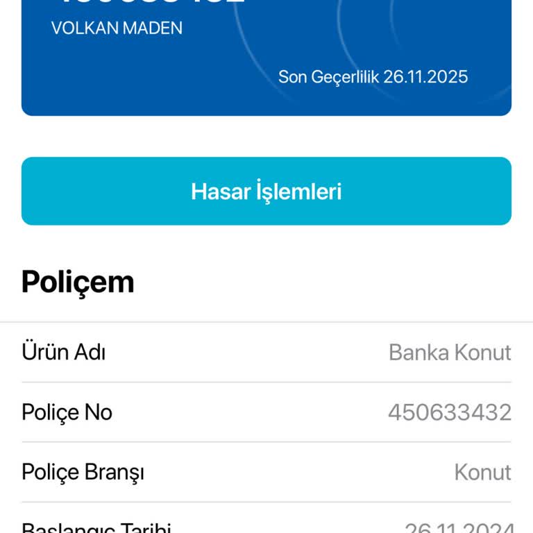 Zorunlu Olmayan Sigorta Bedelinin İadesi