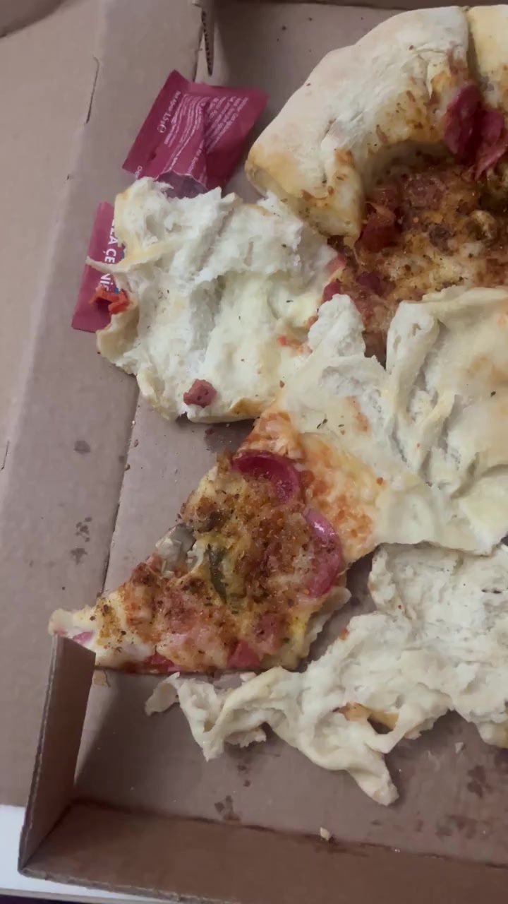 Domino’s Pizza Arrived Undercooked—Raw Dough & No Parmesan video cover
