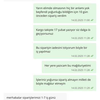Sevgililer Günü Hediyesi Zamanında Gelmiyor