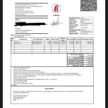 Eksik Ürün Ve Yanıltıcı Fatura Sorunu