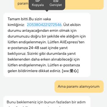 Aliexpress'te Eksik Ürün Ve Yanıltıcı Kargo Numarası