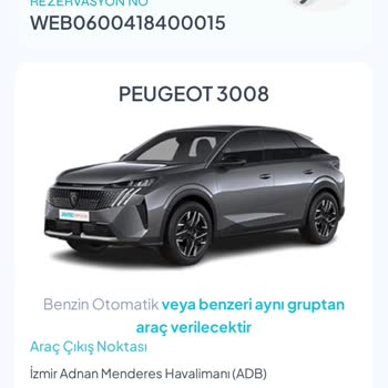 Araç Rezervasyonu Sorunu Ve Müşteri Hizmetleri Eksikliği