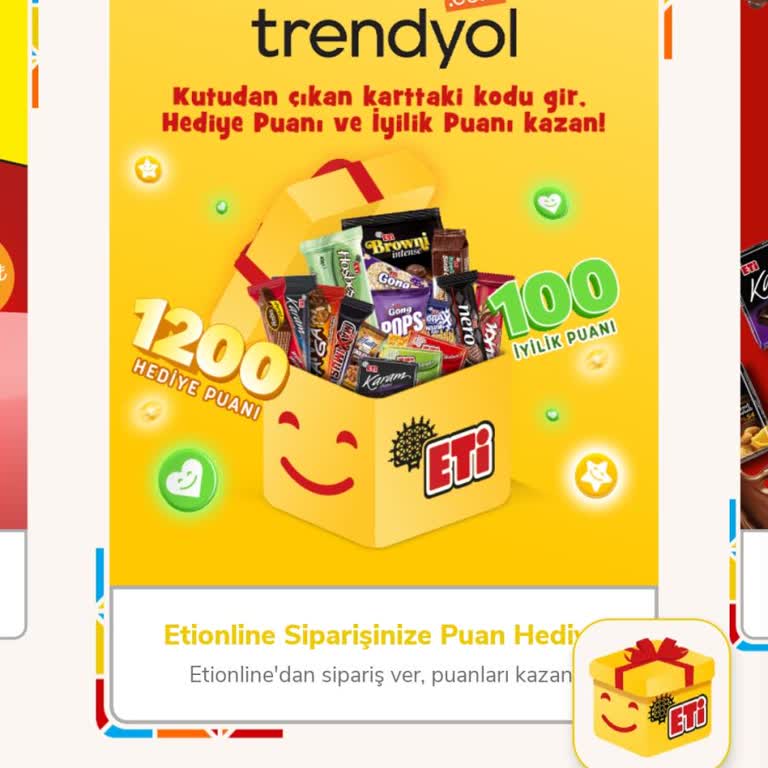 Eti Mutlu Kutu Puanlarım Ve Kuponlarım Silindi