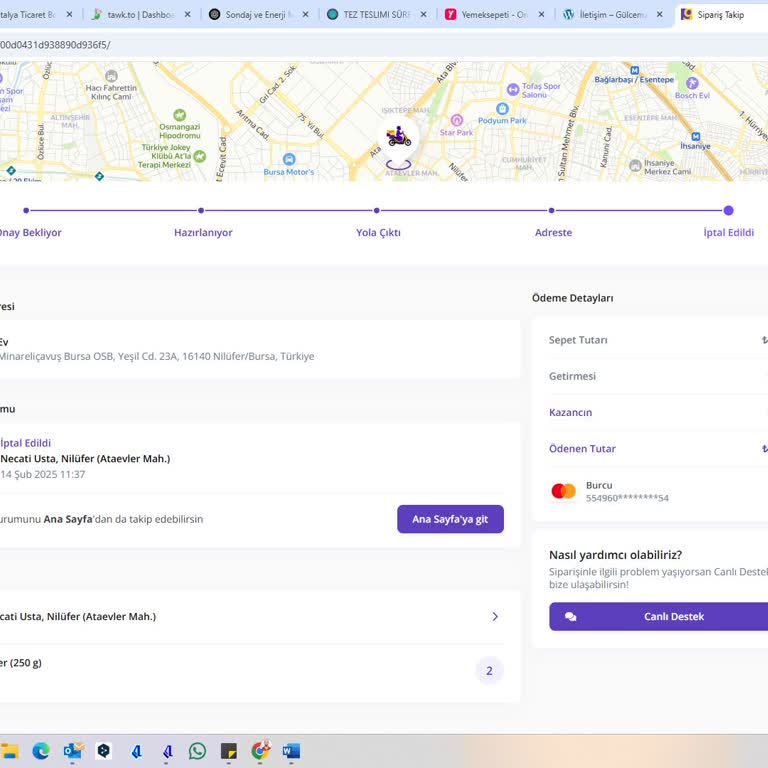 Yanlış Adres Yönlendirmesi Ve İade Sorunu