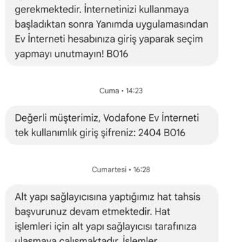Vodafone Net Ev İnterneti Başvuru Sürecinde Mağduriyet