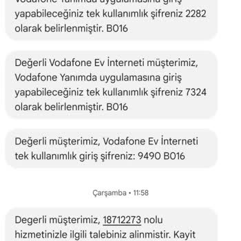 Vodafone Net Ev İnterneti Başvuru Sürecinde Mağduriyet