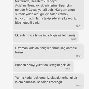 Trendyol'da Yanlış İade Süreci Ve Kötü Müşteri Hizmetleri