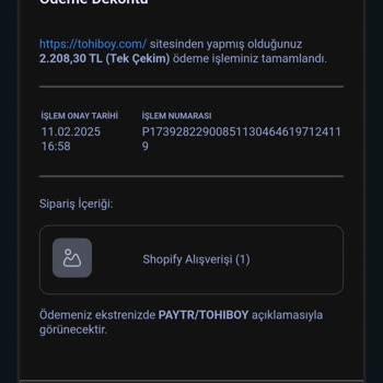 Eksik Ve Kalitesiz Ürün Teslimatı