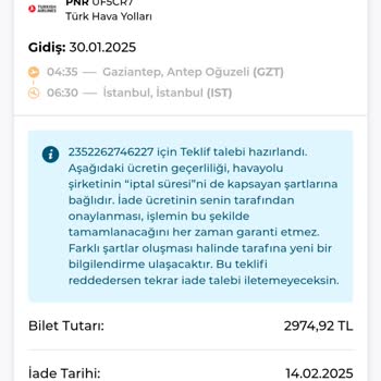 Yanlış Saat Seçimi Sonrası İade Sorunu