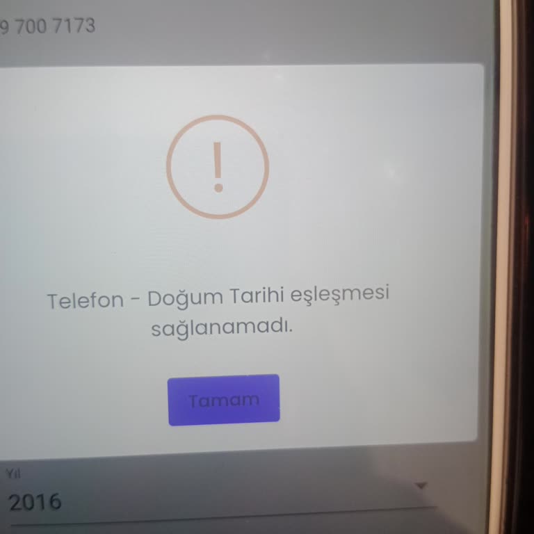 Ufka Yolculuk İlköğretim Sayfasına Giriş Sorunu