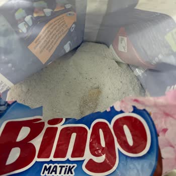 Bingo Çamaşır Deterjanında Beklenmedik Katı Madde Problemi
