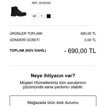 Stokta Olmayan Ürün İçin Para Çekilmesi Ve İade Gecikmesi