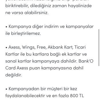 Akbank Kampanyasında Eksik Chip Para Yüklemesi