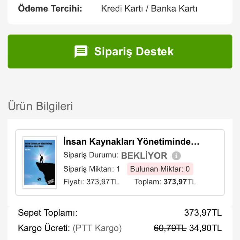 Kitap Teslimatında Gecikme Ve Yanıltıcı Fiyatlar