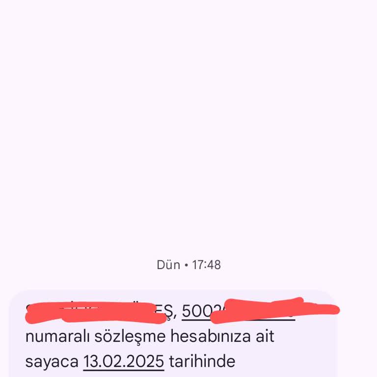 Sayaç Okuma Sorunu Ve Fatura Endişesi