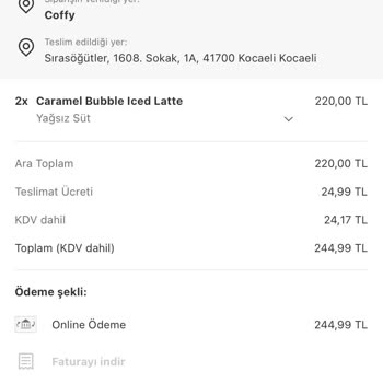 Pipetsiz Gelen Kahve Siparişi Mağduriyeti